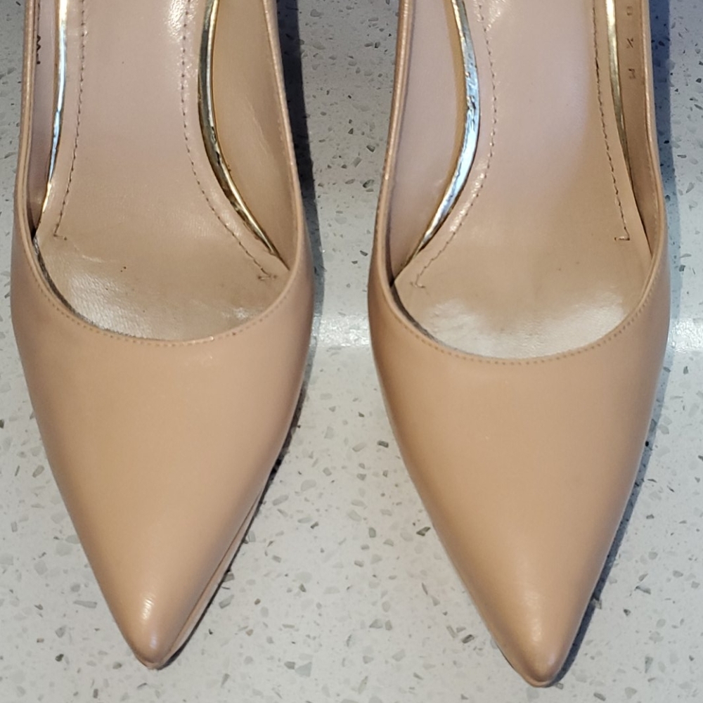 Stuart Weitzman Goatskin Pointy Toe Pump - image 3
